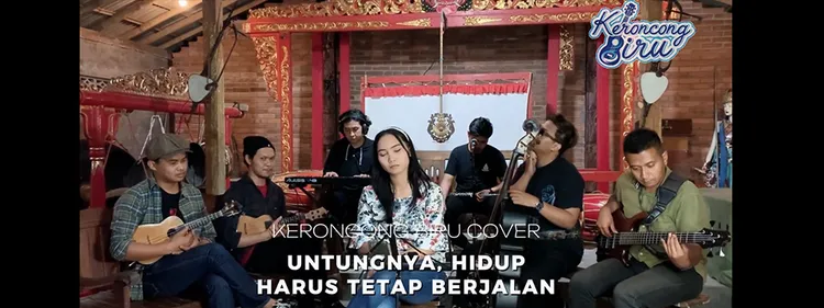 Keroncong Biru Buat Konten Thumbnail